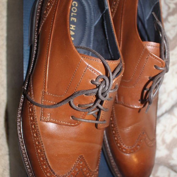 Cole Haan New Derby Shoes 10M Brown NEW